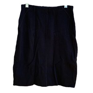 M Missoni Black Pencil Skirt